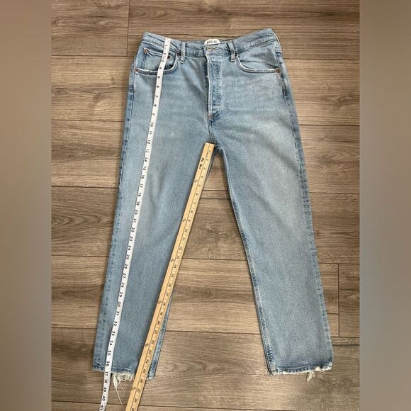 Women’s AGOLDE Riley High Rise Straight Crop Jeans Size 30 - Picture 6 of 11